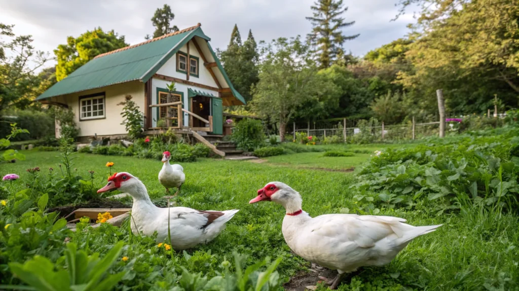 Muscovy ducks
