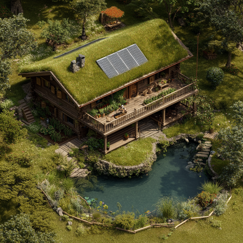off grid with no utilities
