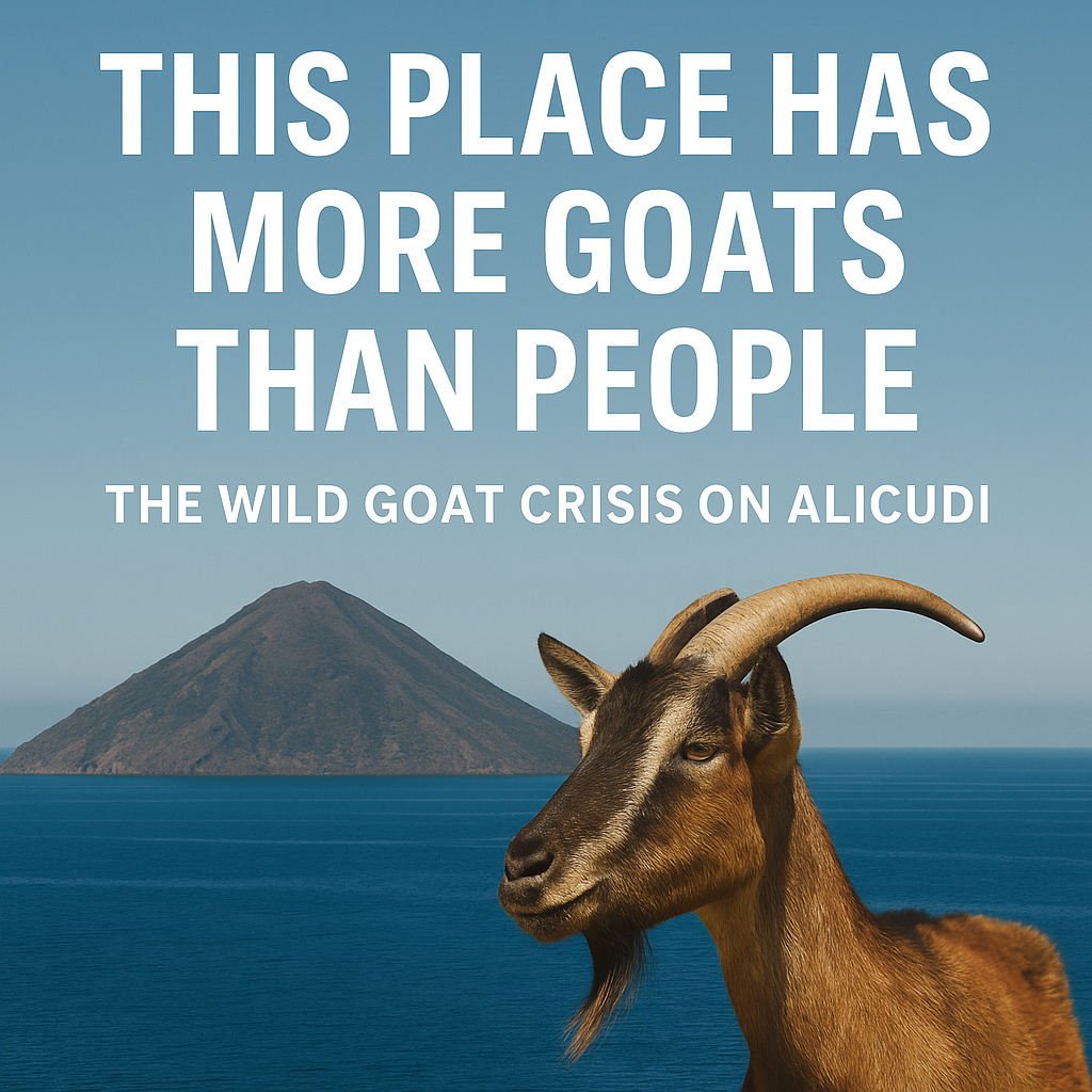 Wild goat crisis on alicudi