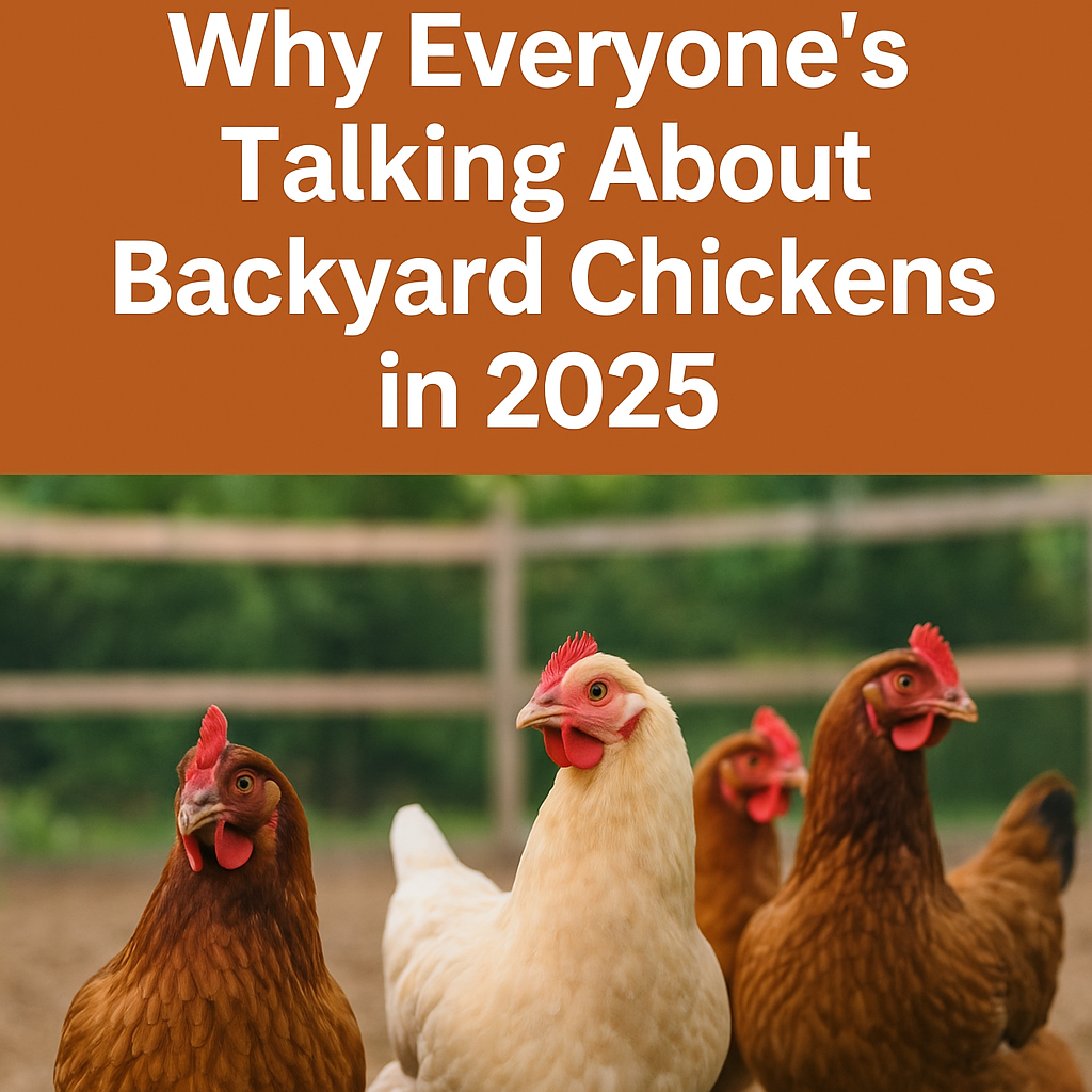 Raising chickens 2025