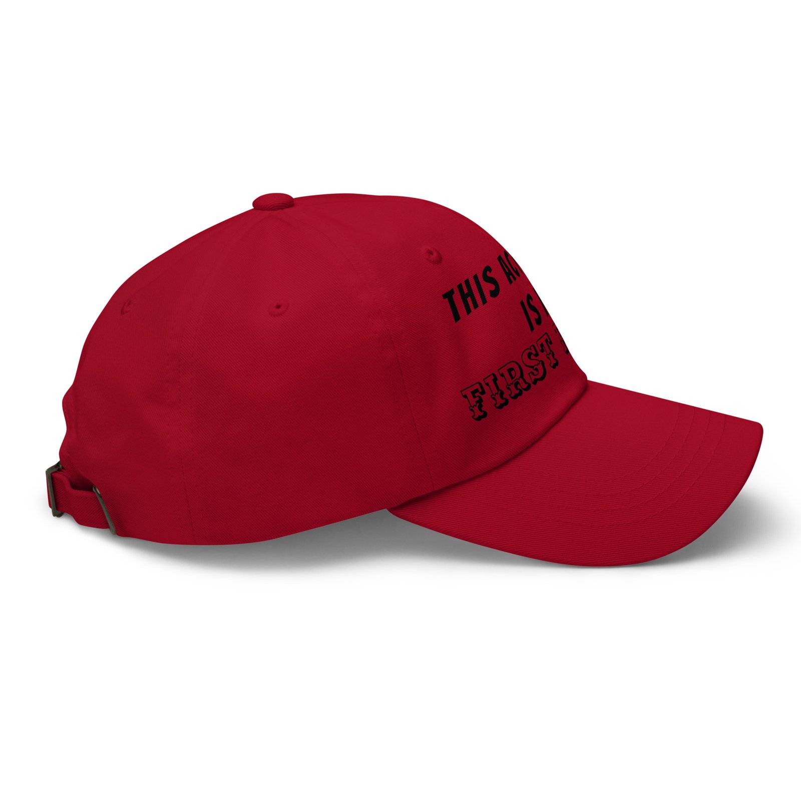 Classic dad hat cranberry right side 68f804898b6cc.jpg