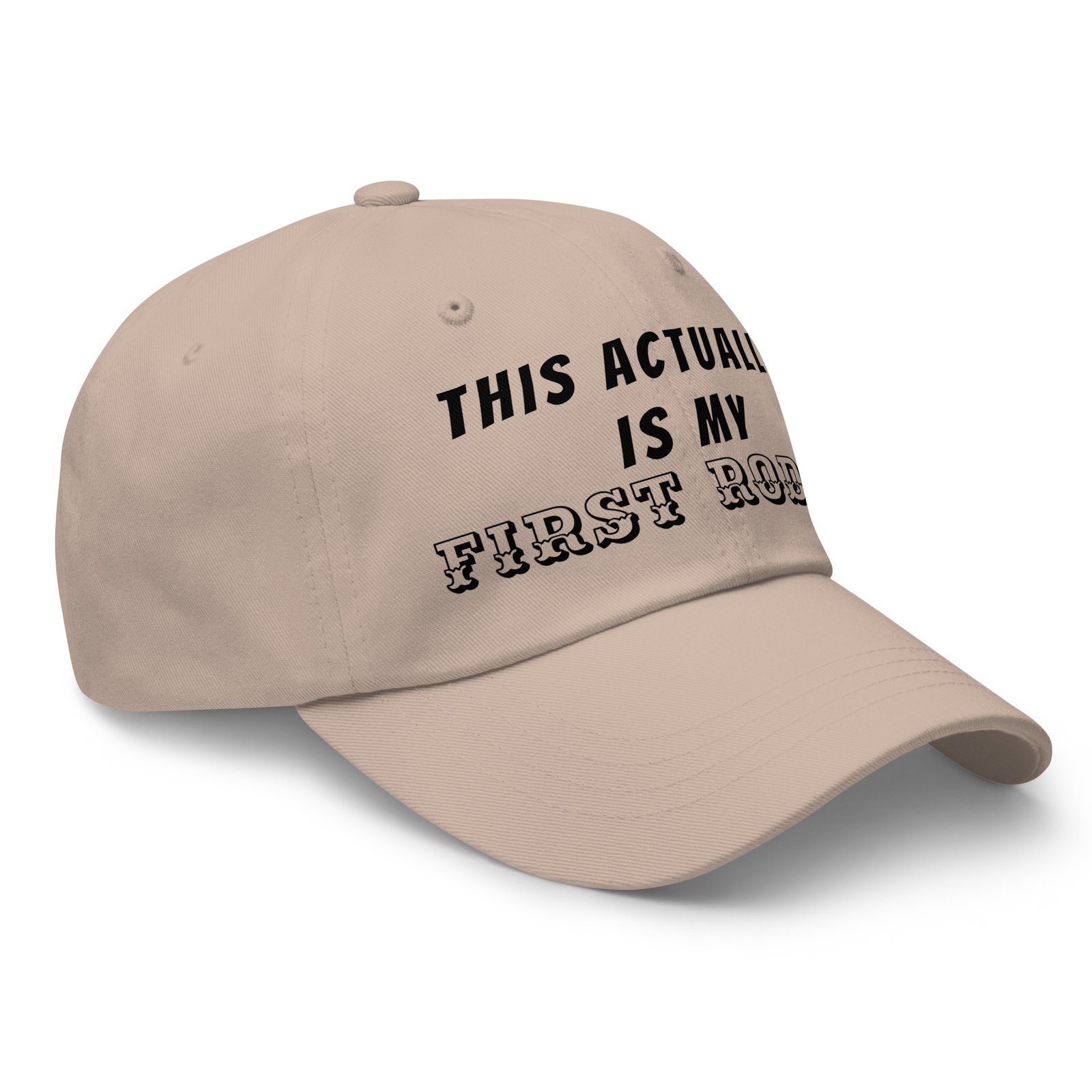 Classic dad hat stone right front 68f804898c8d8.jpg