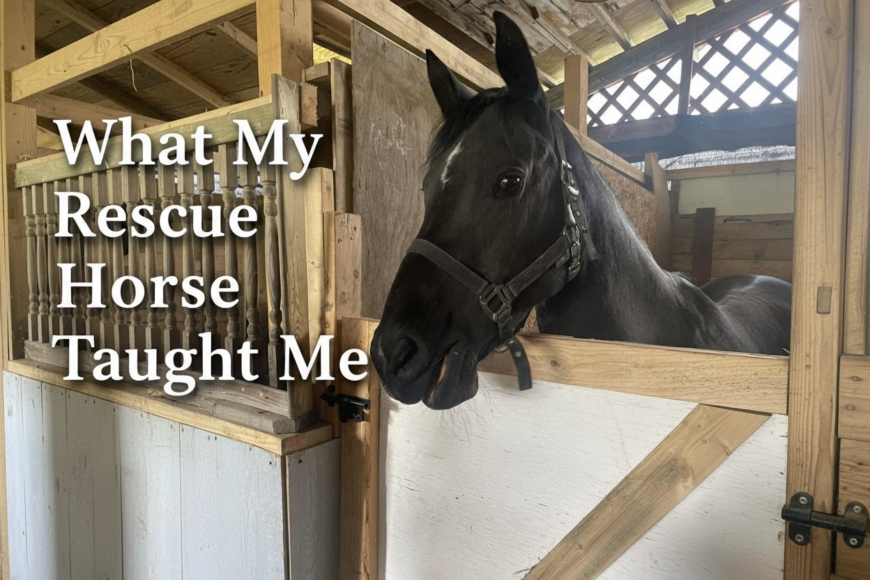 what my rescue horse taught me
