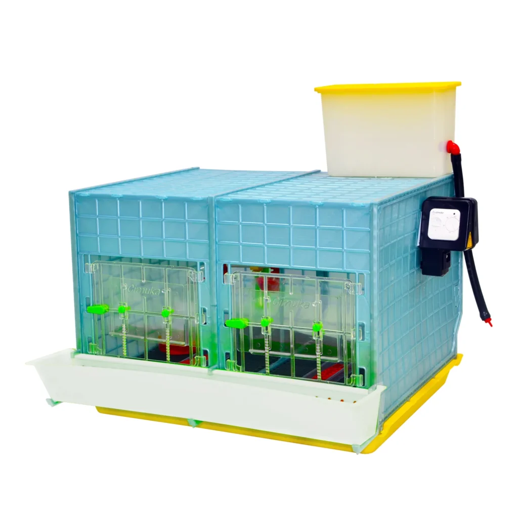 Chick Brooder 2 Section H 15 Starter Kit for Chickens Turkeys Ducks (1)