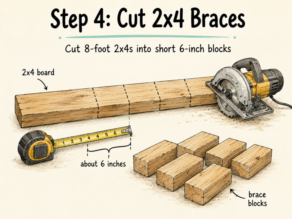 step 4 making a pallet fence for pigs