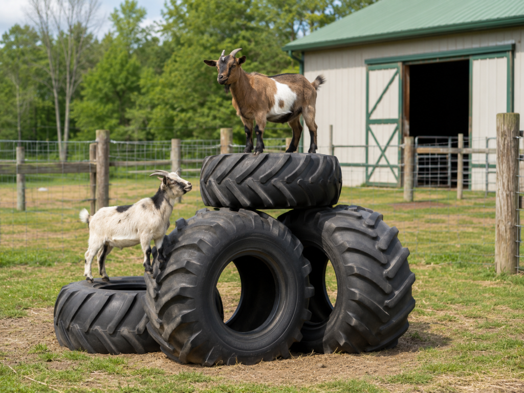 Goat tire mountain