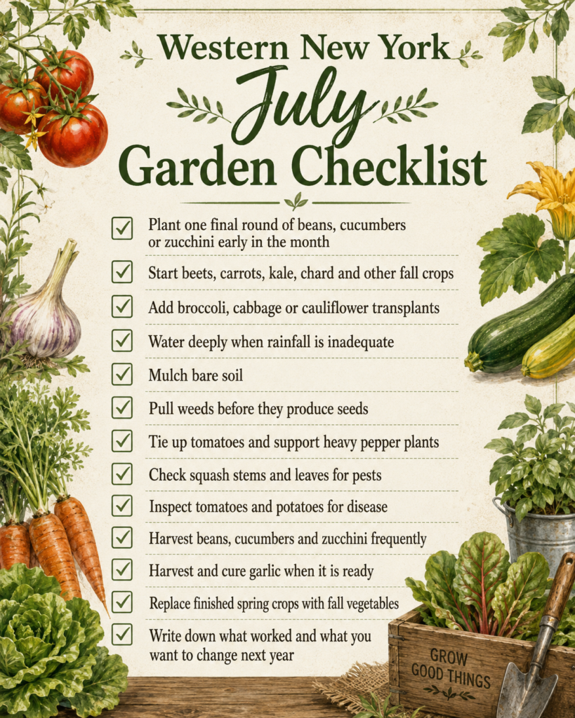 July checklist