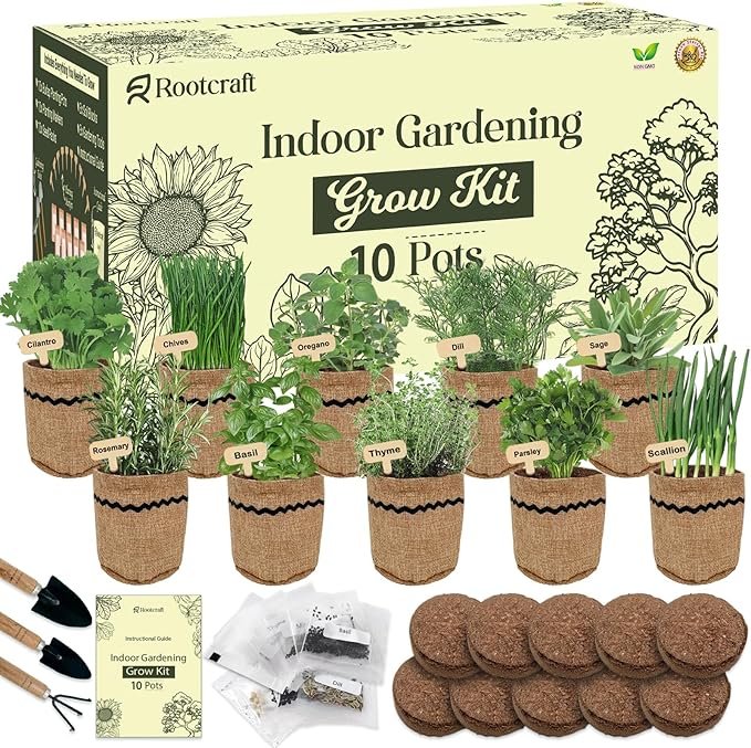 Mini herb garden