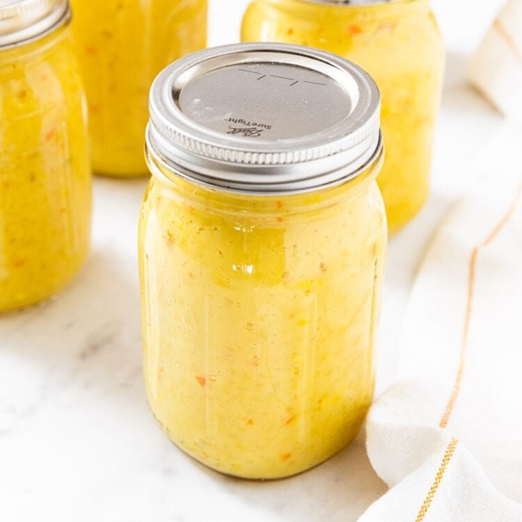 How to Can Hot Pepper Mustard 5 750x750