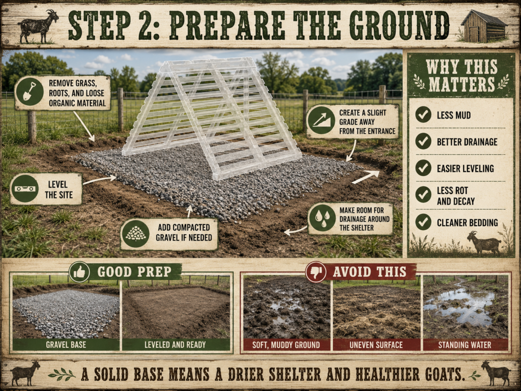 Step 2 pallet a frame goats
