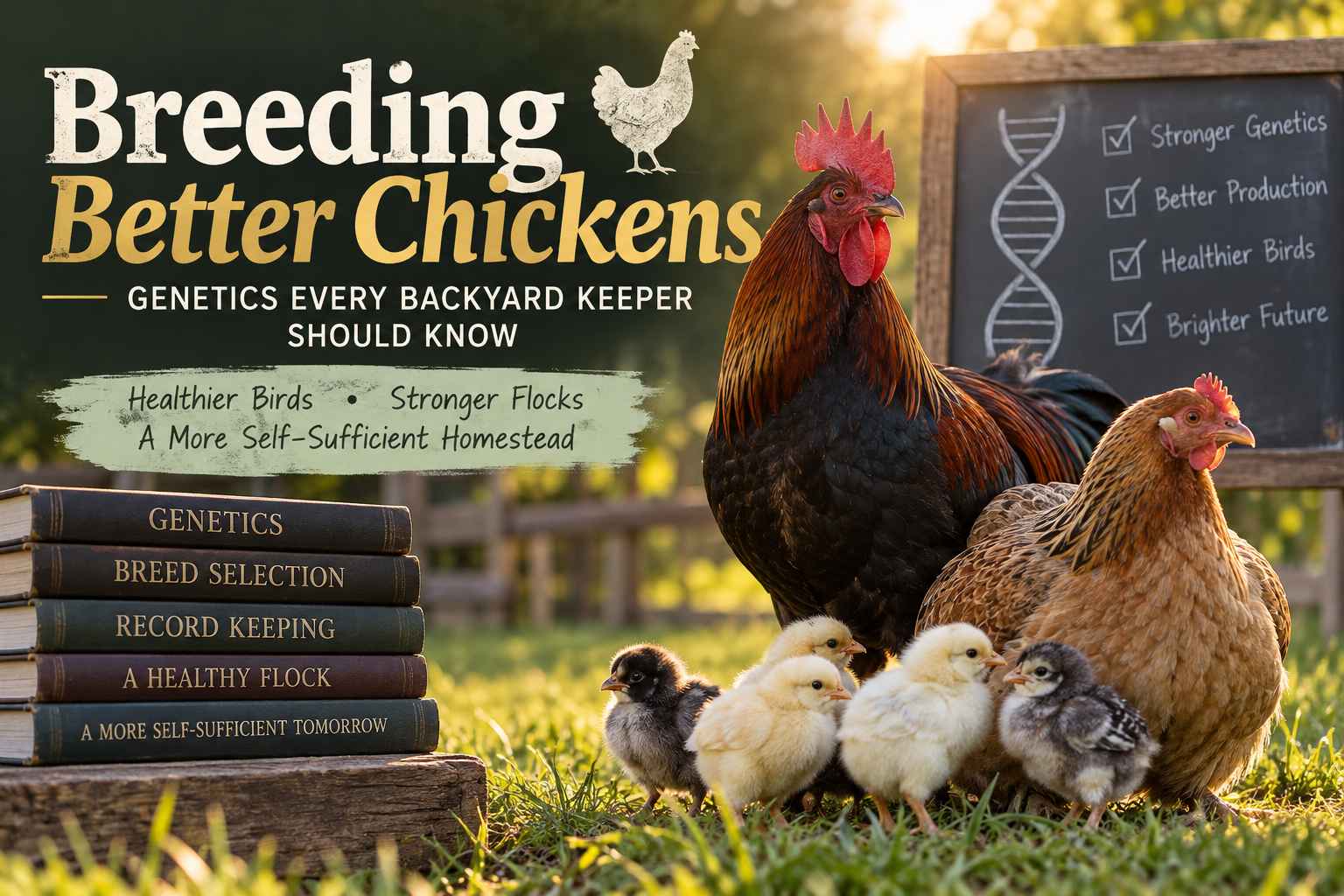 Breeding Better Chickens: genetics every backyard chicken keeper should know