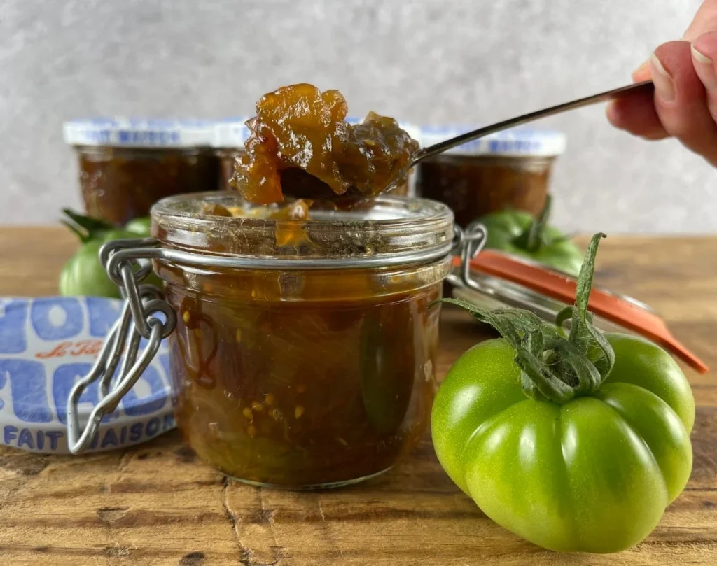 Easy Green Tomato Chutney