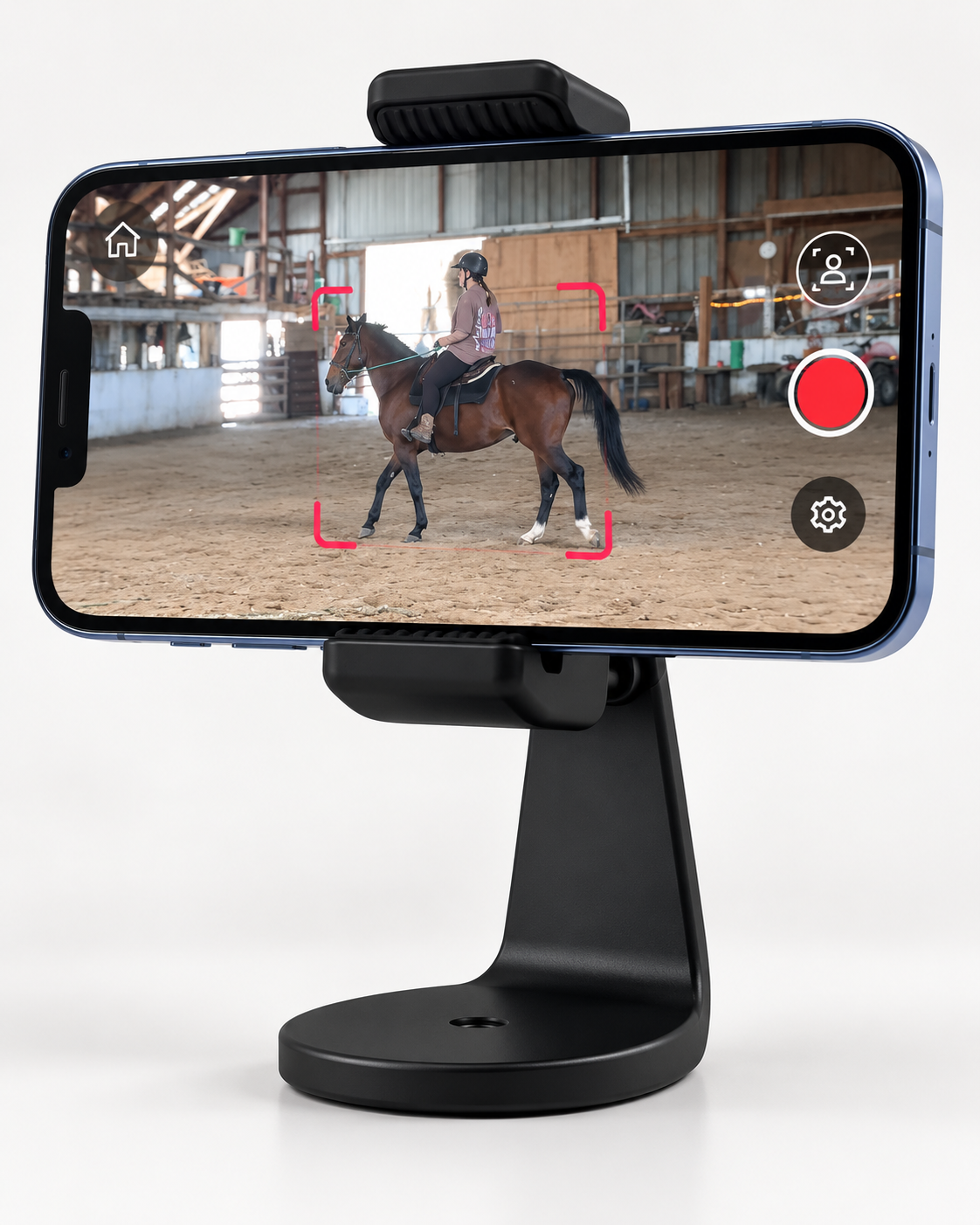 Pivo recording checklist for horse riders covering phone storage, battery, Bluetooth, horse tracking, recording, and Do Not Disturb