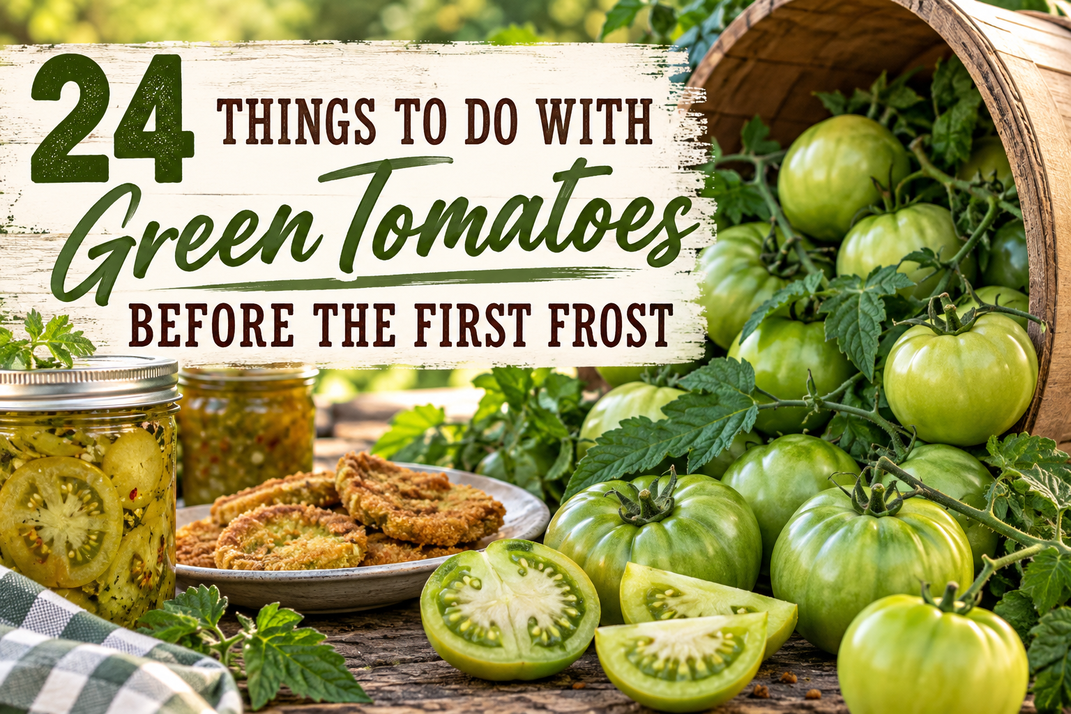Green tomato ideas