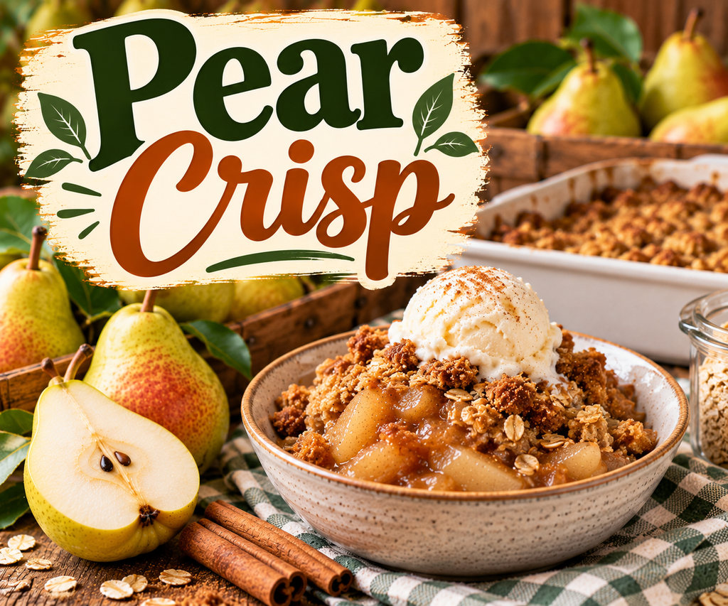 Pear crisp