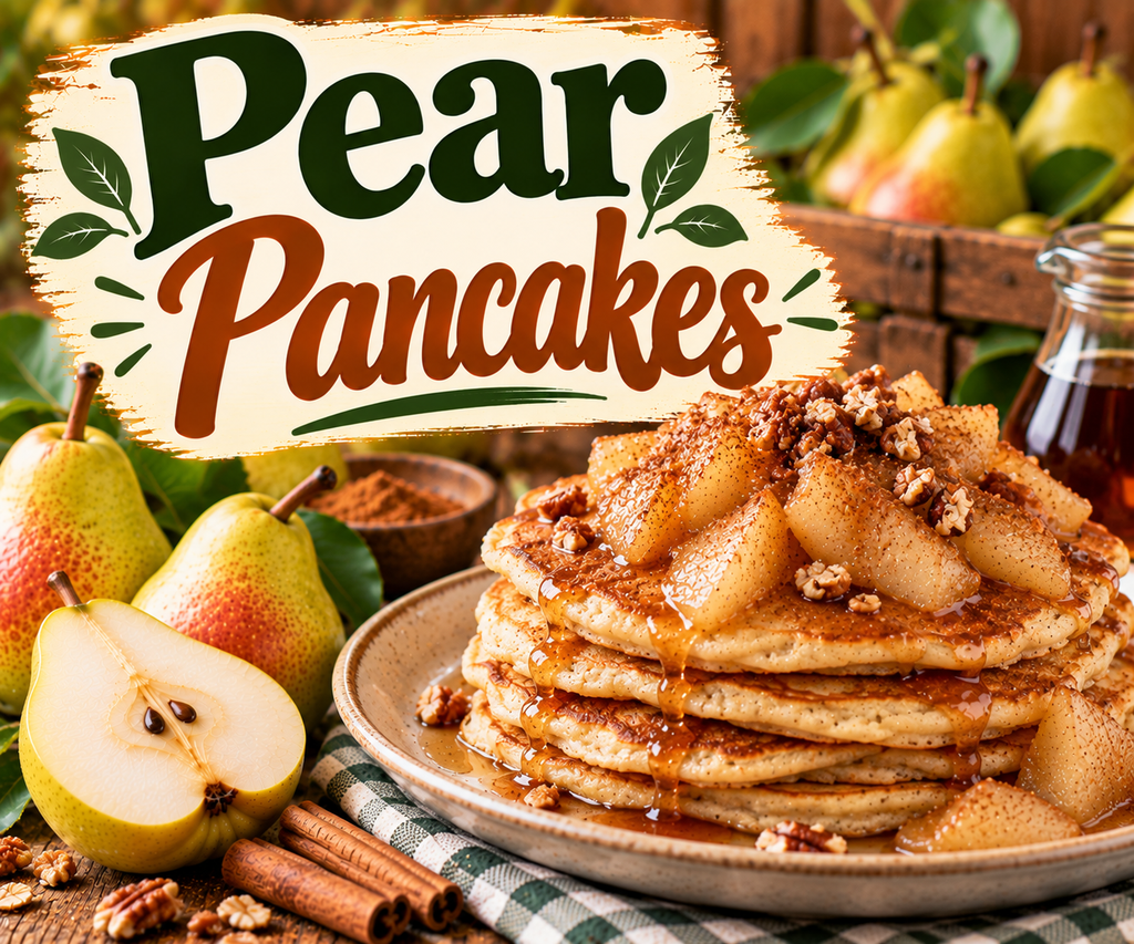 Pear pancake
