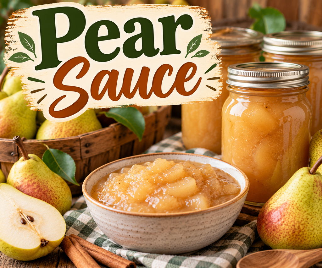 Pear sauce